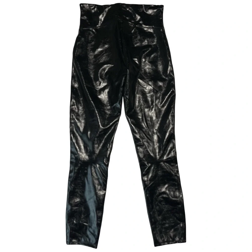 SPANXshape Faux Leather Patent Leggings